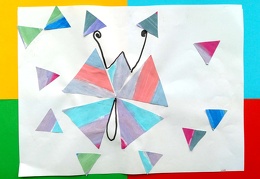 Bilder aus bunten geometrischen Formen - display this album Bilder aus bunten geometrischen Formen