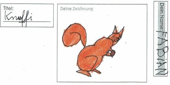 Fabians Eichhörnchen